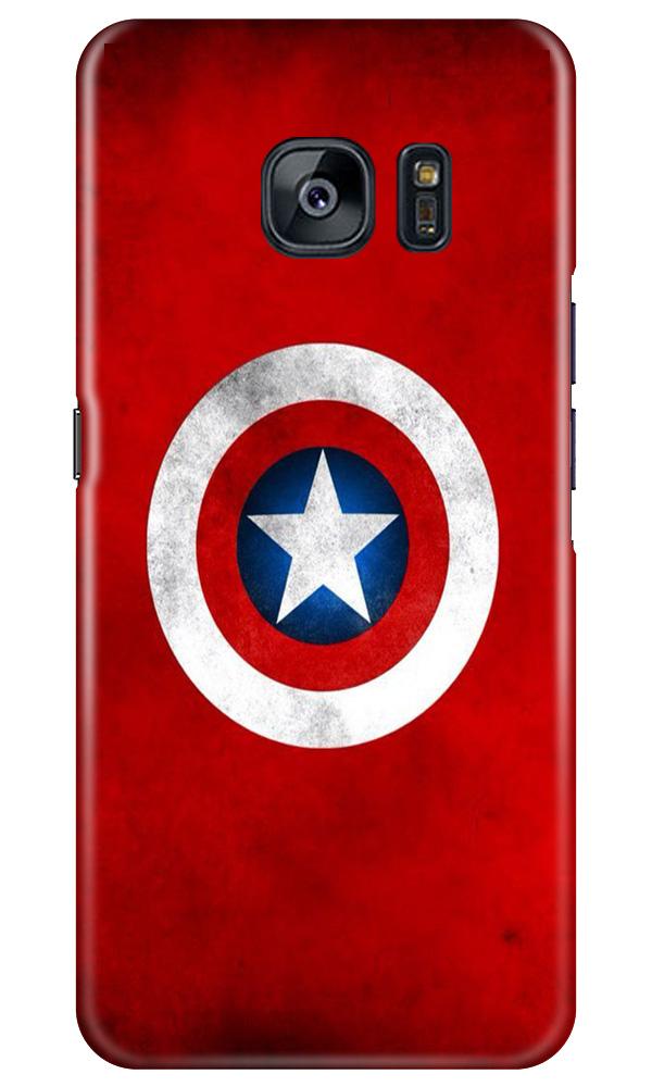 Captain America Case for Samsung Galaxy S7 Edge (Design No. 249)