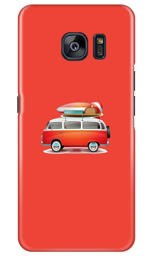 Travel Bus Case for Samsung Galaxy S7 Edge (Design No. 258)