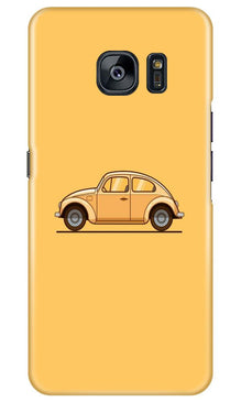 Vintage Car Mobile Back Case for Samsung Galaxy S7 Edge (Design - 262)