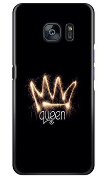 Queen Mobile Back Case for Samsung Galaxy S7 Edge (Design - 270)