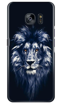 Lion Mobile Back Case for Samsung Galaxy S7 Edge (Design - 281)
