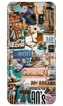 Vintage Design Mobile Back Case for Samsung Galaxy S7 Edge (Design - 284)