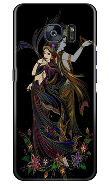 Radha Krishna Mobile Back Case for Samsung Galaxy S7 Edge (Design - 290)