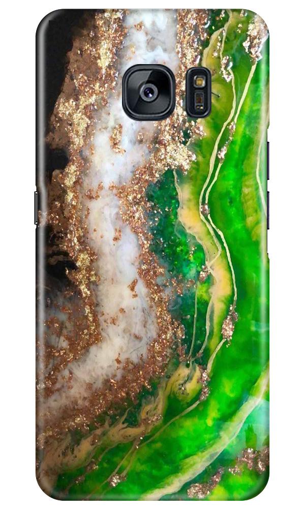 Marble Texture Mobile Back Case for Samsung Galaxy S7 Edge (Design - 307)