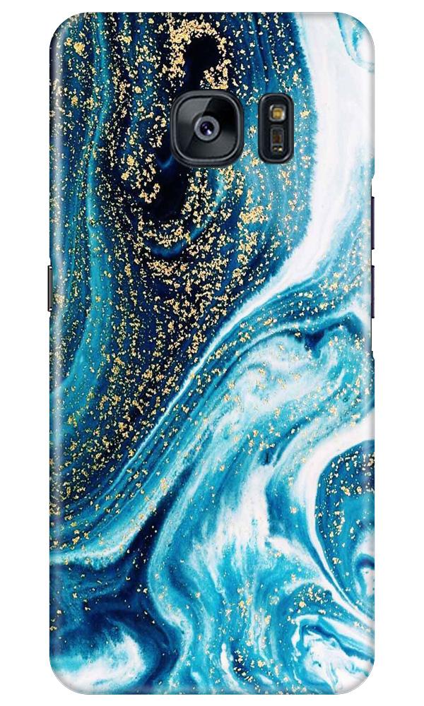 Marble Texture Mobile Back Case for Samsung Galaxy S7 Edge (Design - 308)