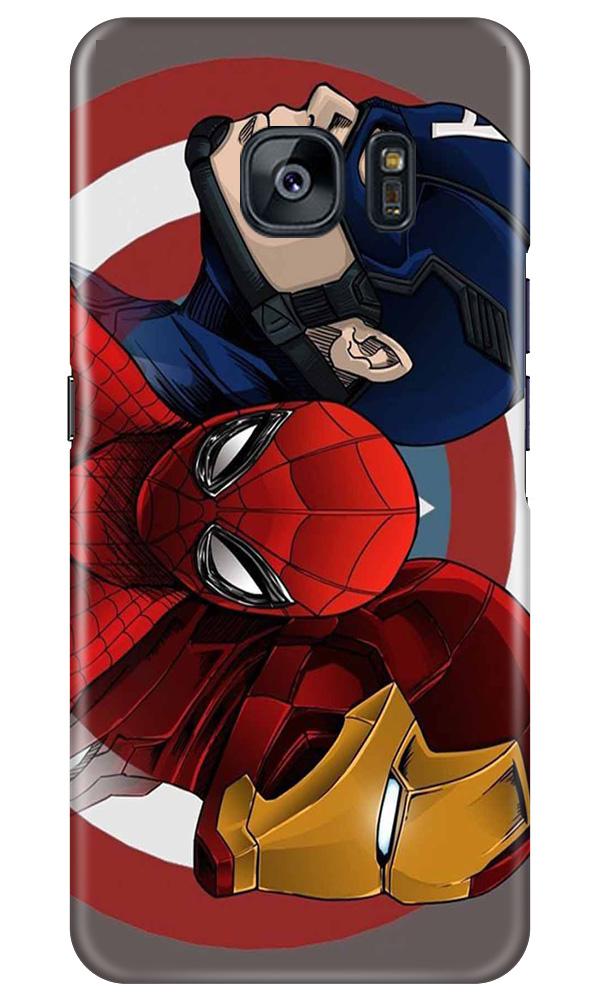 Superhero Mobile Back Case for Samsung Galaxy S7 Edge (Design - 311)