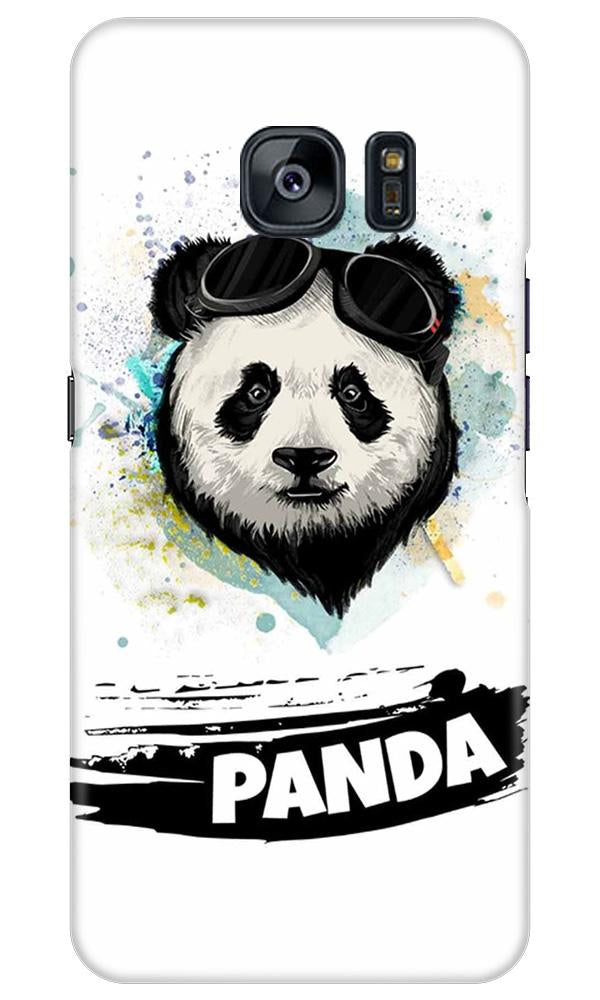 Panda Mobile Back Case for Samsung Galaxy S7 Edge (Design - 319)
