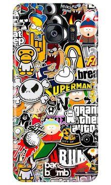 Designer Mobile Back Case for Samsung Galaxy S7 Edge (Design - 320)