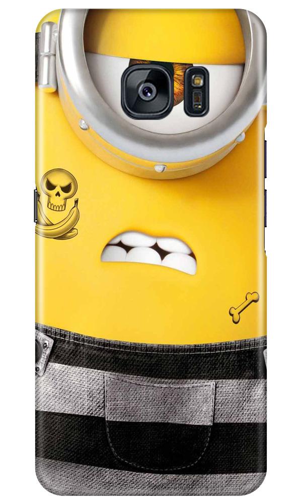 Minion Mobile Back Case for Samsung Galaxy S7 Edge (Design - 324)