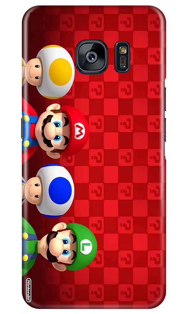 Mario Mobile Back Case for Samsung Galaxy S7 Edge (Design - 337)
