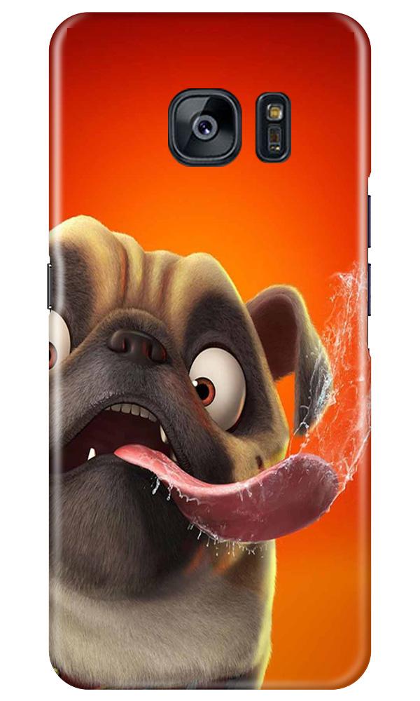 Dog Mobile Back Case for Samsung Galaxy S7 Edge (Design - 343)