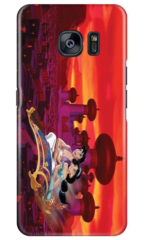 Aladdin Mobile Back Case for Samsung Galaxy S7 Edge (Design - 345)
