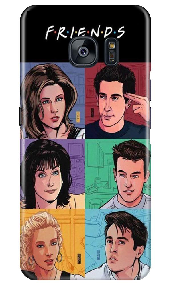 Friends Mobile Back Case for Samsung Galaxy S7 Edge (Design - 357)