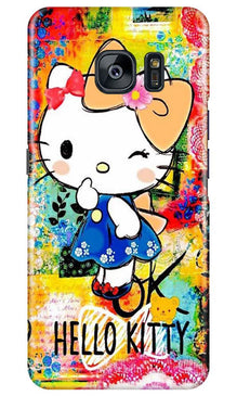 Hello Kitty Mobile Back Case for Samsung Galaxy S7 Edge (Design - 362)