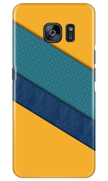 Diagonal Pattern Mobile Back Case for Samsung Galaxy S7 Edge (Design - 370)