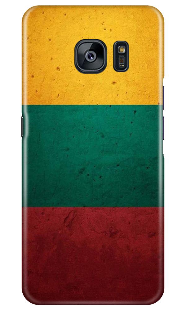 Color Pattern Mobile Back Case for Samsung Galaxy S7 Edge (Design - 374)