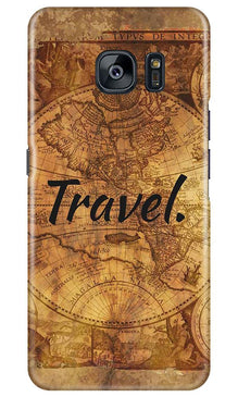 Travel Mobile Back Case for Samsung Galaxy S7 Edge (Design - 375)