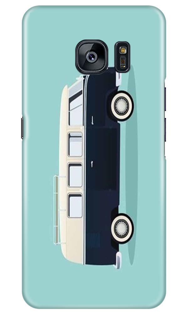 Travel Bus Mobile Back Case for Samsung Galaxy S7 Edge (Design - 379)
