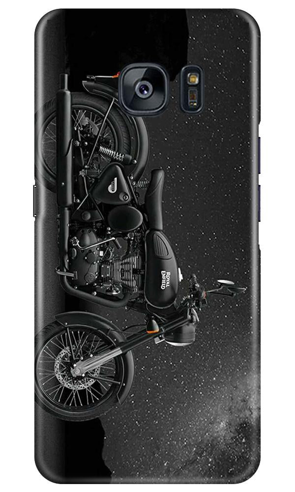 Royal Enfield Mobile Back Case for Samsung Galaxy S7 Edge (Design - 381)