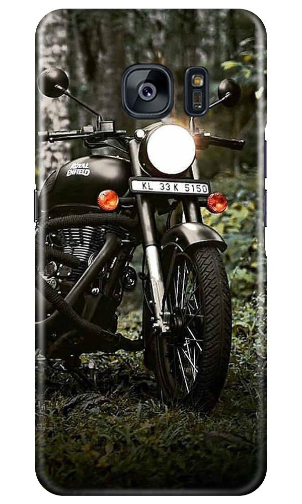 Royal Enfield Mobile Back Case for Samsung Galaxy S7 Edge (Design - 384)