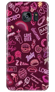 Party Theme Mobile Back Case for Samsung Galaxy S7 Edge (Design - 392)