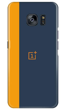 Oneplus Logo Mobile Back Case for Samsung Galaxy S7 Edge (Design - 395)