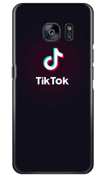 Tiktok Mobile Back Case for Samsung Galaxy S7 Edge (Design - 396)