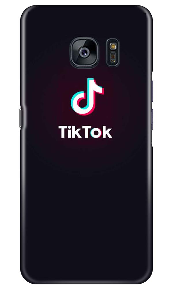 Tiktok Mobile Back Case for Samsung Galaxy S7 Edge (Design - 396)