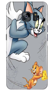 Tom n Jerry Mobile Back Case for Samsung Galaxy S7 Edge (Design - 399)
