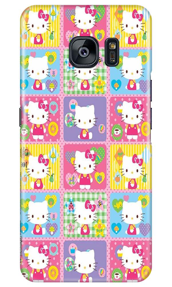 Kitty Mobile Back Case for Samsung Galaxy S7 Edge (Design - 400)