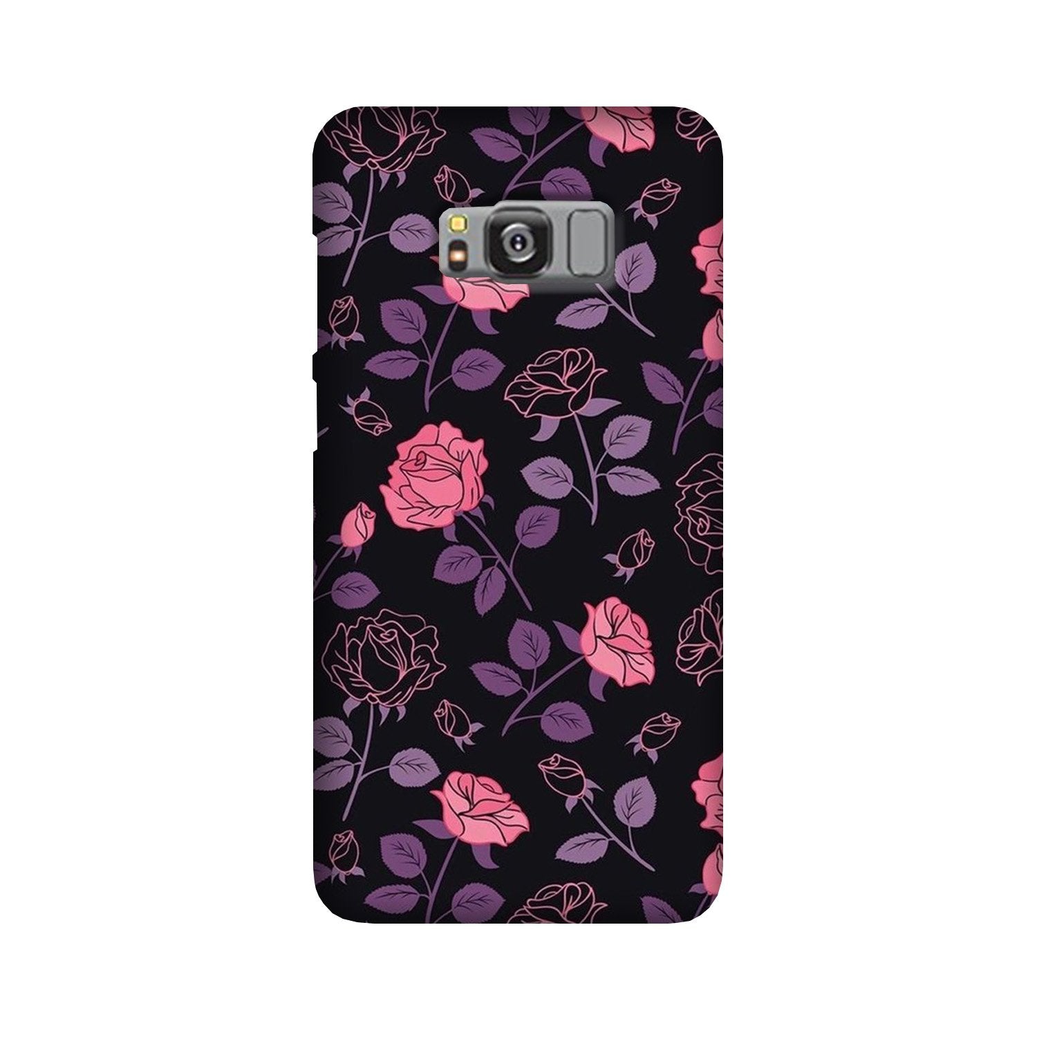 Rose Pattern Case for Galaxy S8