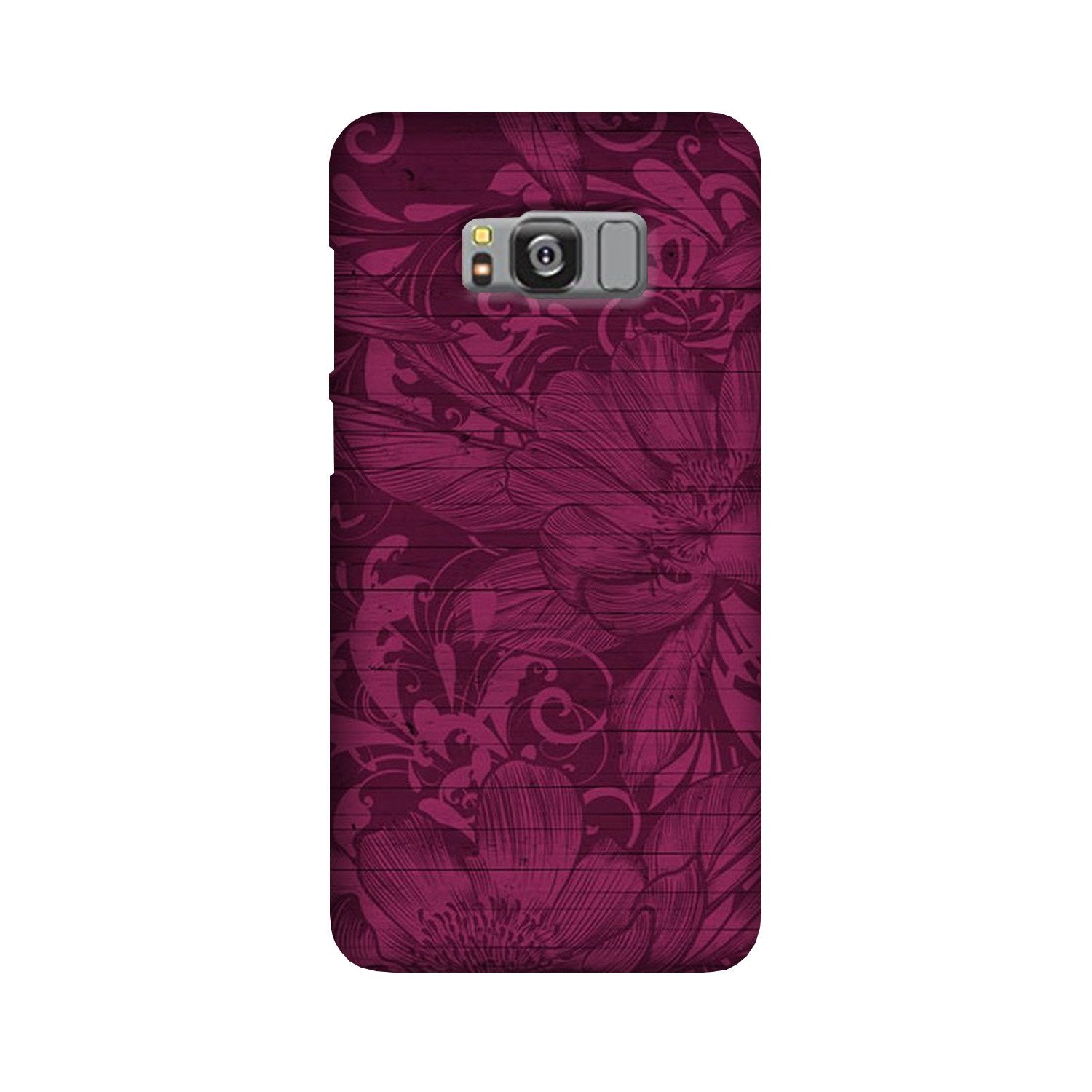 Purple Backround Case for Galaxy S8