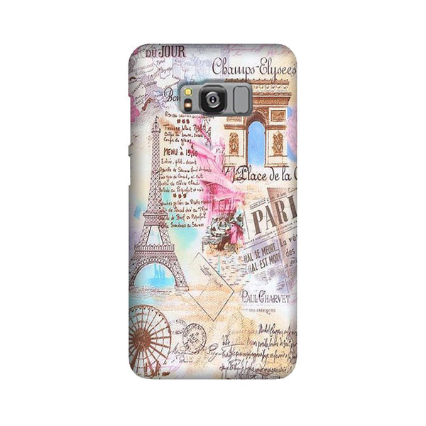 Paris Eiftel Tower Case for Galaxy S8 Plus