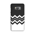 Black white Pattern2Case for Galaxy S8 Plus