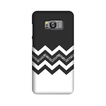Black white Pattern2Case for Galaxy S8 Plus