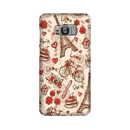 Love Paris Case for Galaxy S8 Plus(Design - 103)
