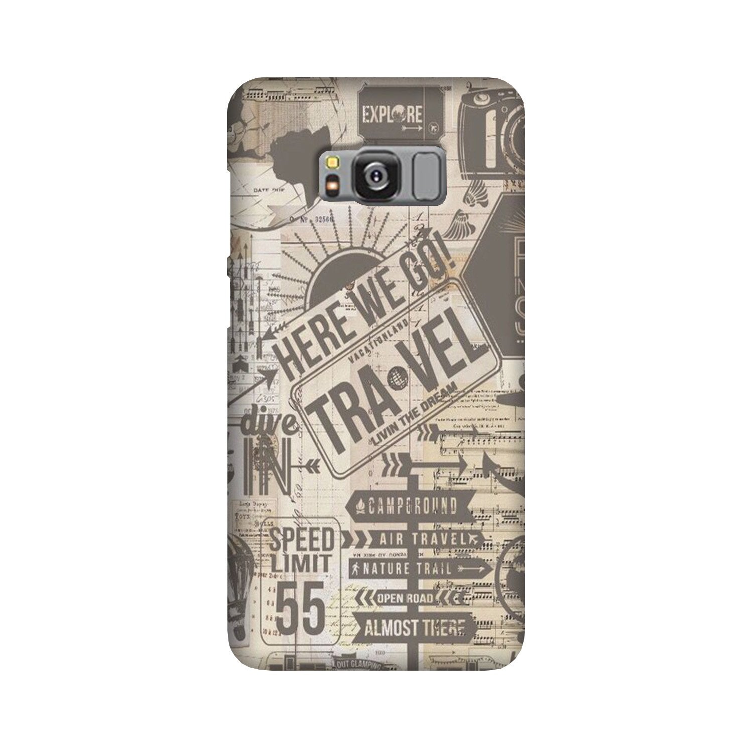 Travel Case for Galaxy S8(Design - 104)