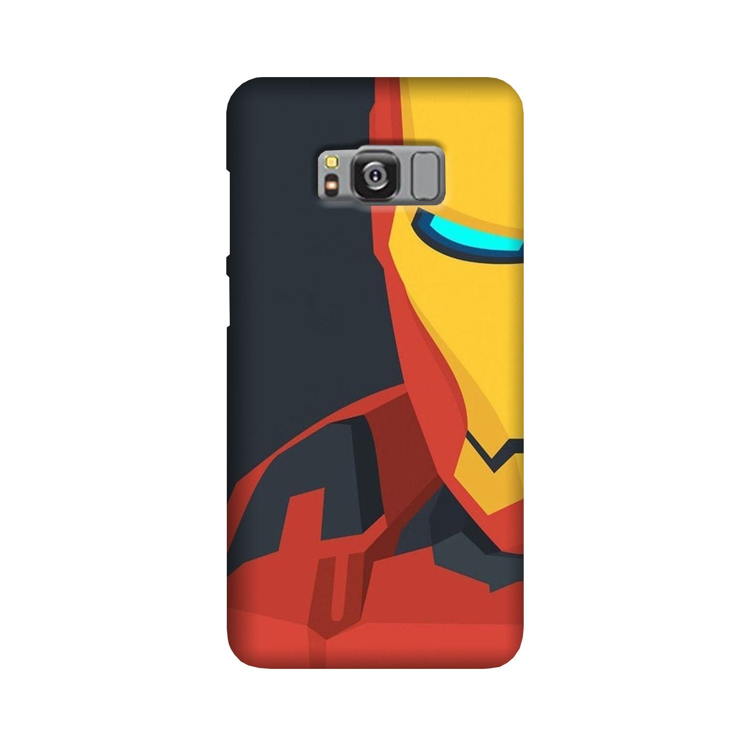 Iron Man Superhero Case for Galaxy S8  (Design - 120)