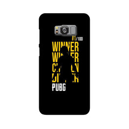 Pubg Winner Winner Case for Galaxy S8(Design - 177)