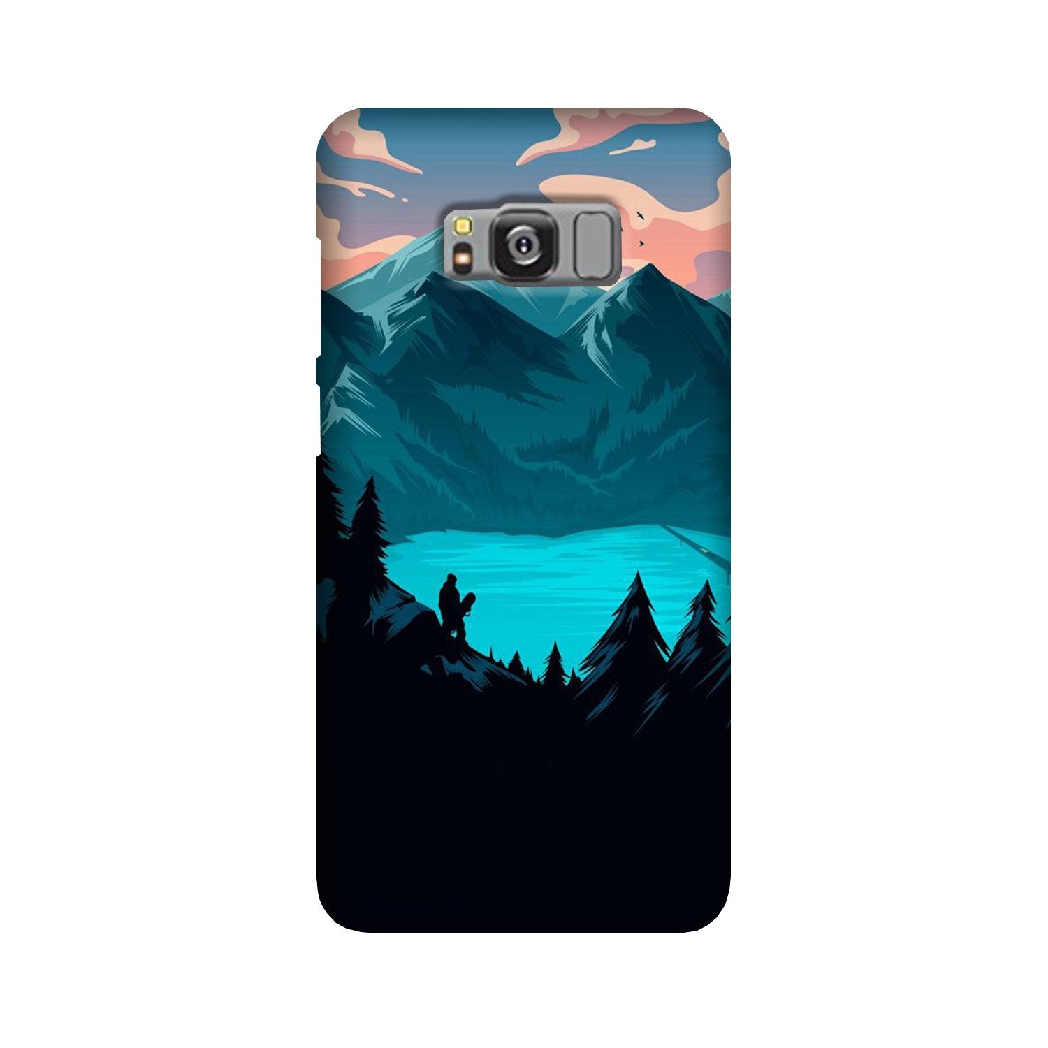 Mountains Case for Galaxy S8 (Design - 186)