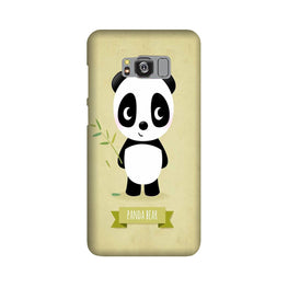 Panda Bear Mobile Back Case for Galaxy S8(Design - 317)