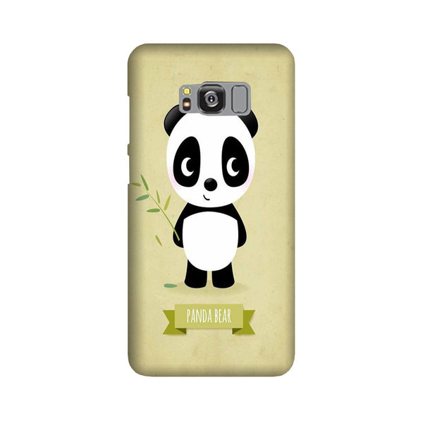 Panda Bear Mobile Back Case for Galaxy S8 Plus  (Design - 317)