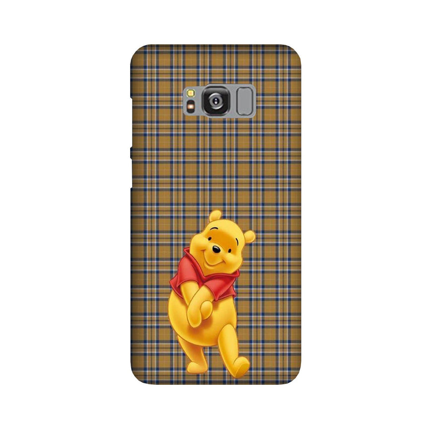 Pooh Mobile Back Case for Galaxy S8 Plus  (Design - 321)