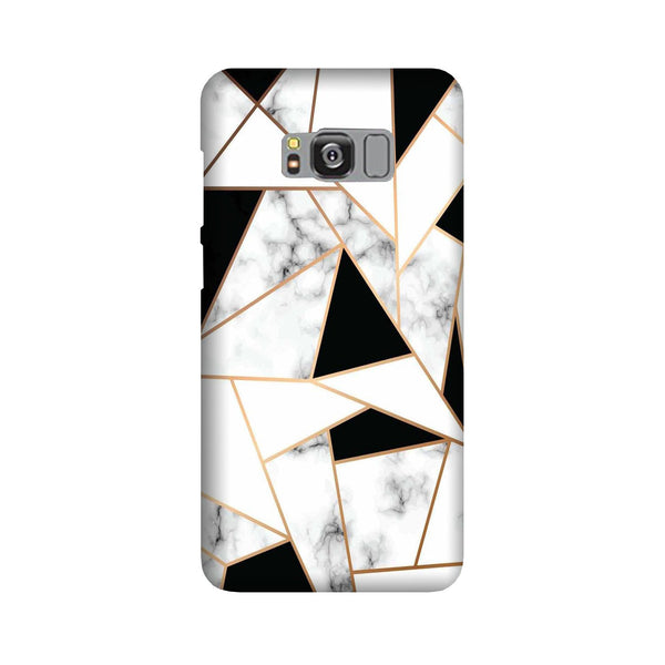 Marble Texture Mobile Back Case for Galaxy S8  (Design - 322)