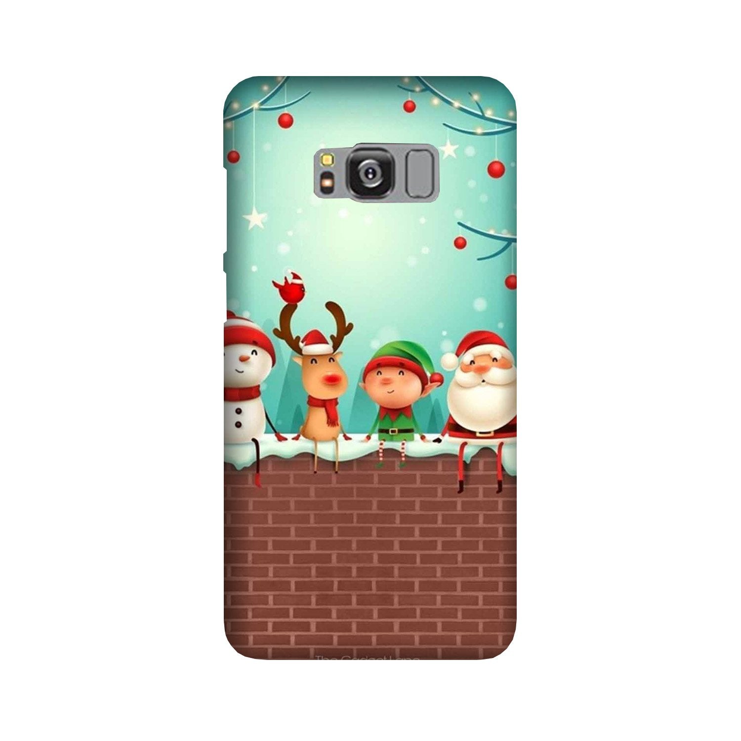 Santa Claus Mobile Back Case for Galaxy S8  (Design - 334)
