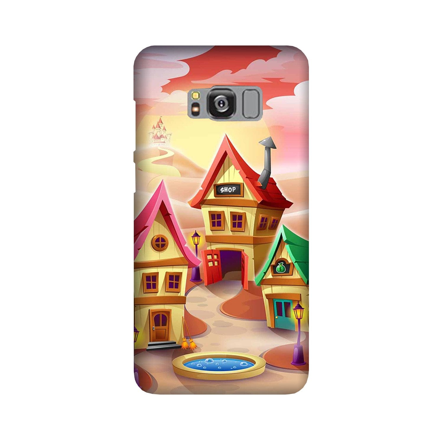 Sweet Home Mobile Back Case for Galaxy S8(Design - 338)