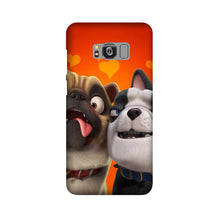 Dog Puppy Mobile Back Case for Galaxy S8  (Design - 350)