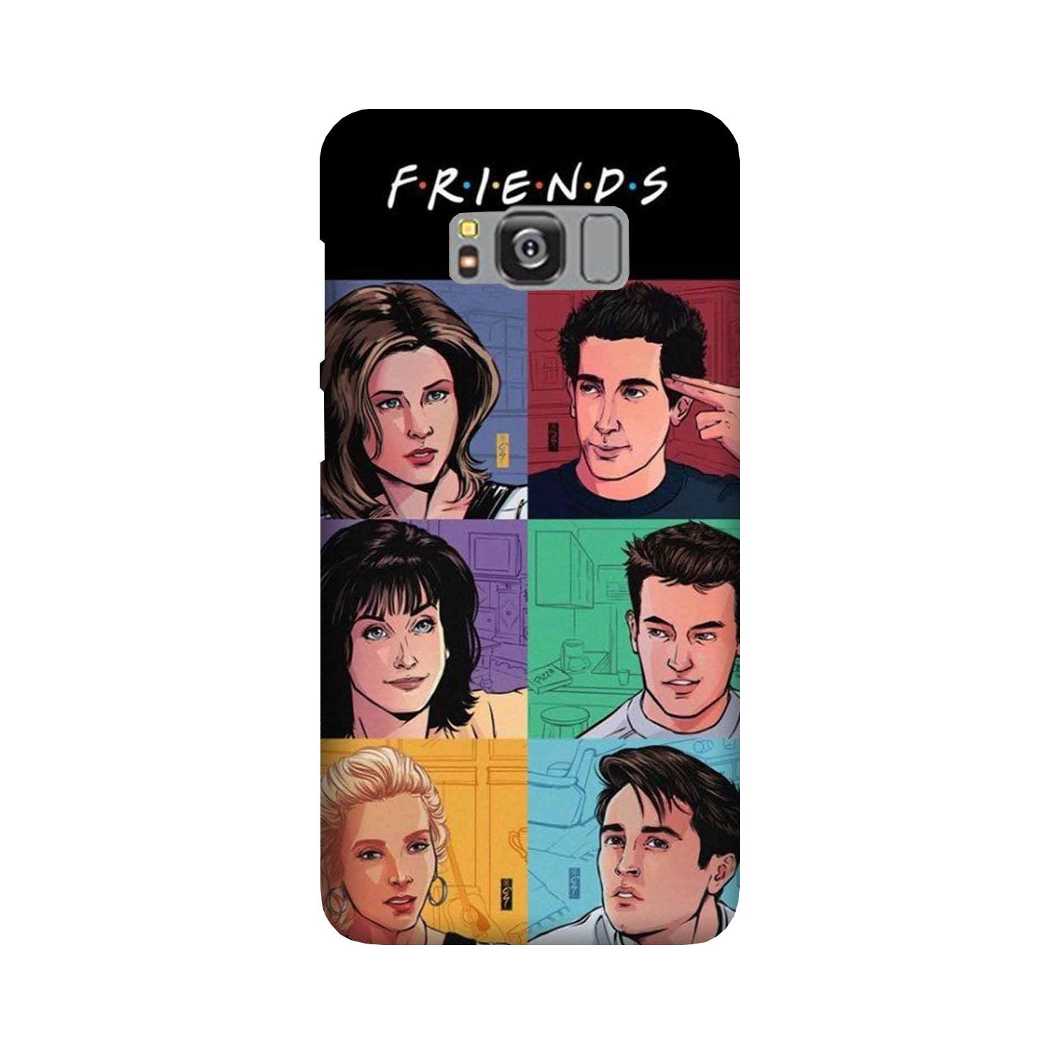 Friends Mobile Back Case for Galaxy S8  (Design - 357)