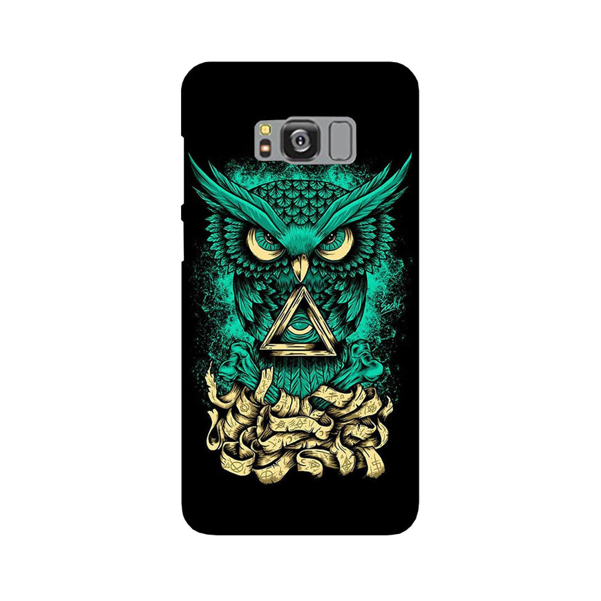 Owl Mobile Back Case for Galaxy S8  (Design - 358)