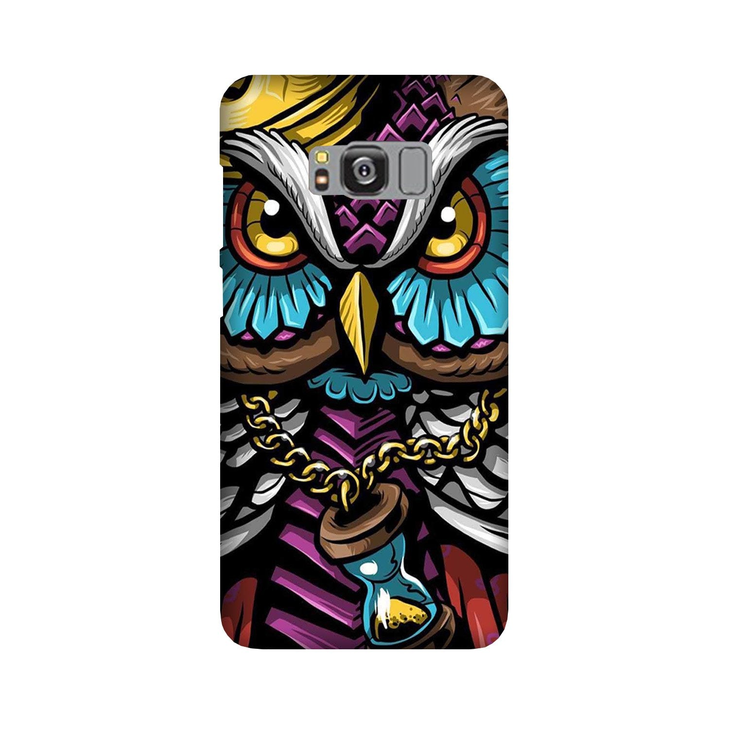 Owl Mobile Back Case for Galaxy S8 Plus  (Design - 359)